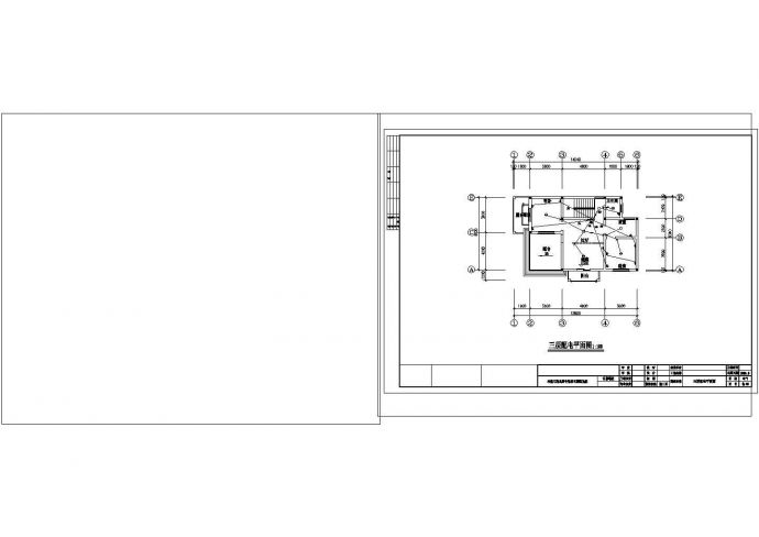 某地区三层砖混结构农居电气工程方案设计施工图（含电气设计说明）_图1