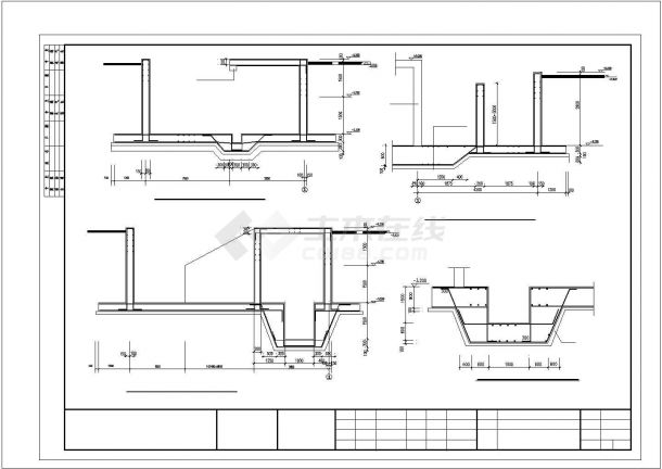 南宁市某安置小区17层剪力墙保障性住房全套结构设计CAD图纸-图二