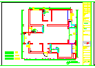 现代-三室两厅130㎡住宅装修施工图-简单点-图一