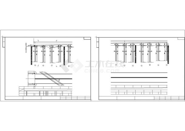 某京杭古运河大桥45+80+45m连续箱梁CAD结构设计图纸-图一