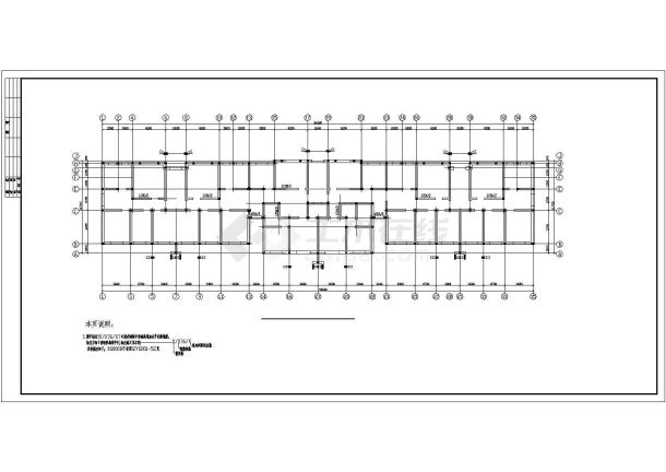 某地区五层高级跃层砖混住宅楼建筑设计结构CAD资料-图一