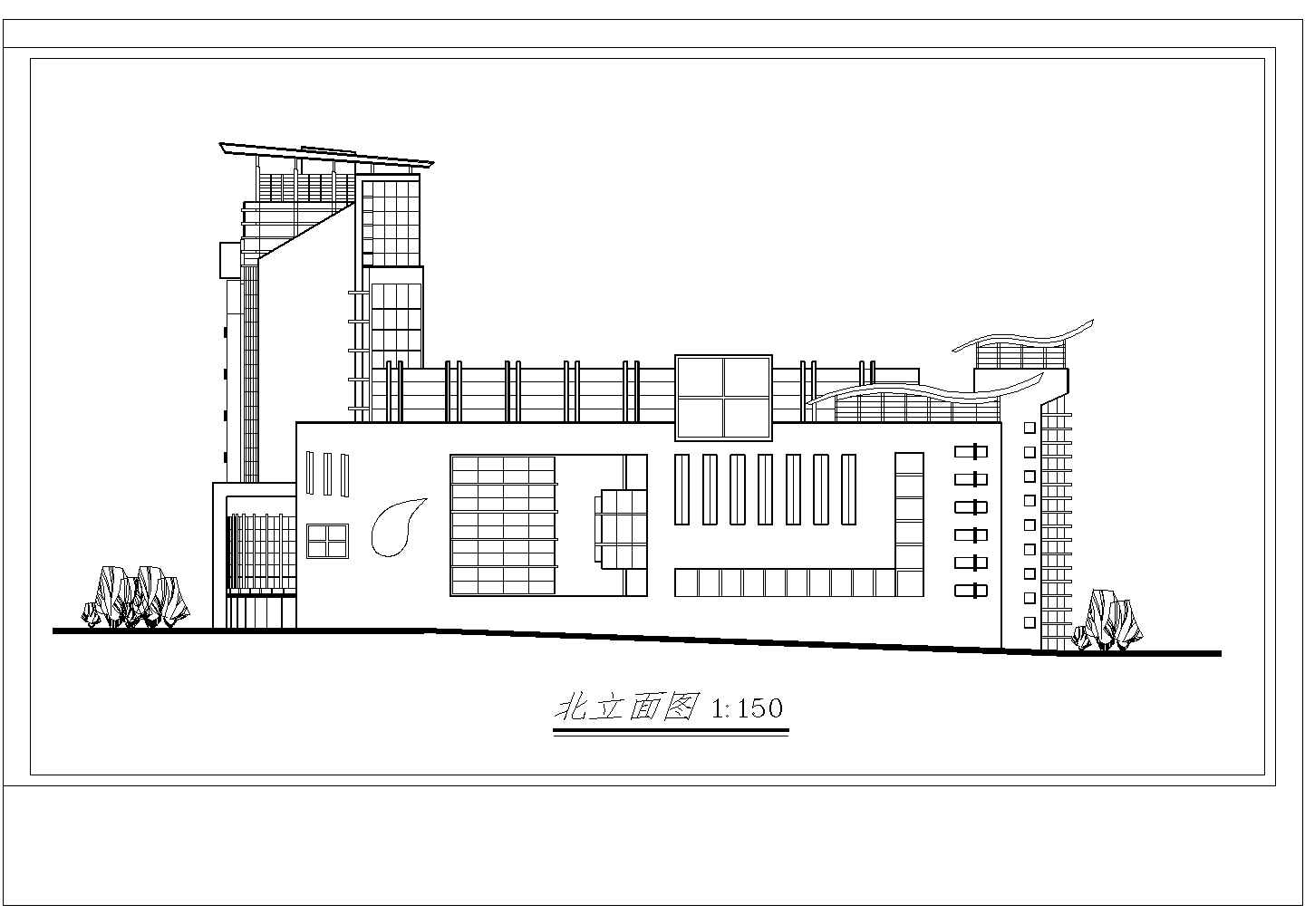 高档酒店规划参考平面图