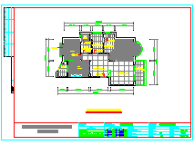  Decoration effect drawing of modern style model room - construction drawing - Figure 1