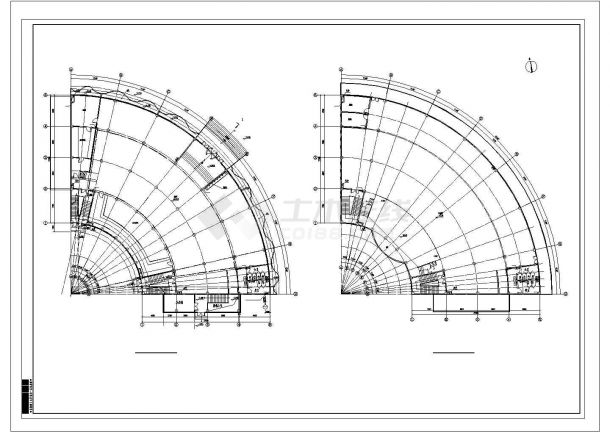 郑州市某大型各层3层综合楼给排水系统设计CAD图纸-图一
