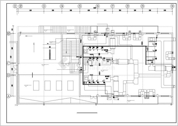 某地区民生建筑房建内部电施系统布线设计CAD资料-图一