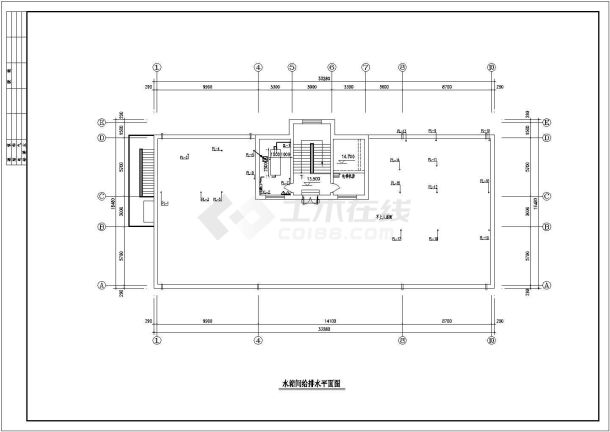 某地区民生建筑综合楼弱电施系统布线设计CAD资料-图二