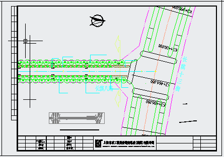 某地区道路完整绿化工程CAD图纸-图二