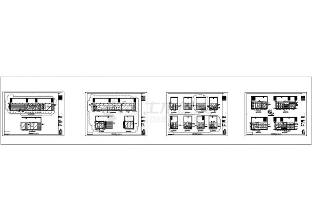 某富力爱丁堡(桑拿SPA)CAD室内装修设计施工图-图二