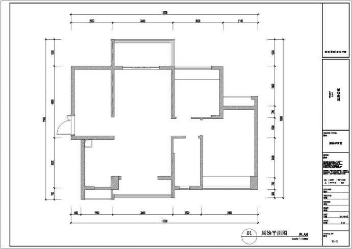 三居室欧式住宅装修设计图（含效果图）_图1