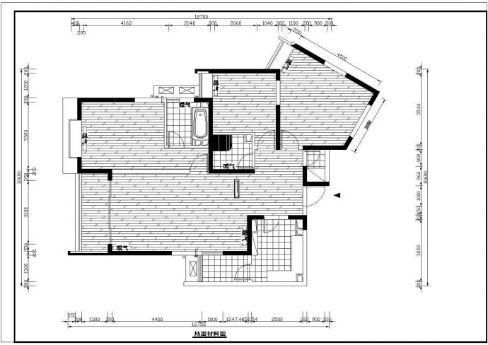 紫薇田园都市K区家装样板间装修CAD图纸_图1