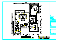 中式风格（别墅）装修设计CAD施工图纸_图1