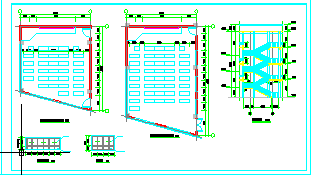 某地区学校全套建筑设计CAD施工图纸-图二