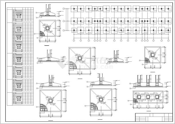 某五层框架结构住宅楼毕业设计cad详细结构施工图（含设计说明，含建筑设计，含计算书）-图二