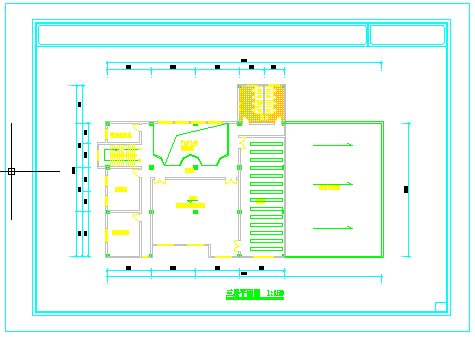 某中学图书科技楼建筑方案设计施工图_图1
