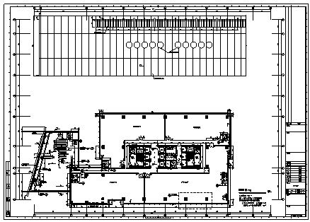 综合楼设计_某市地上二十三层带地下二层综合楼建筑施工cad图纸-图一