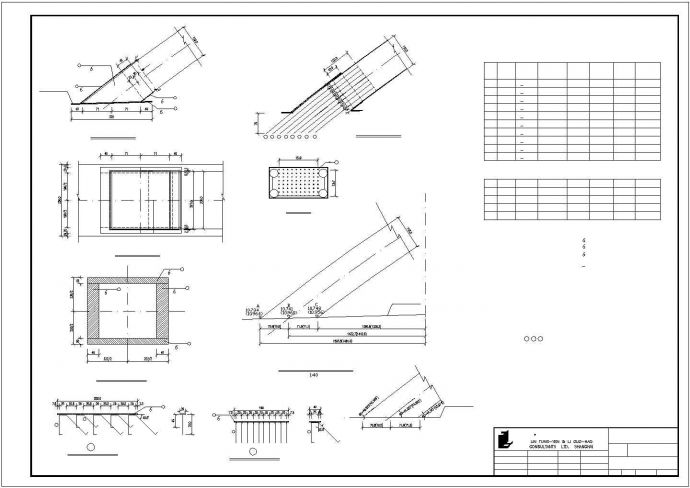 某鉴湖大桥CAD钢结构设计施工图纸_图1