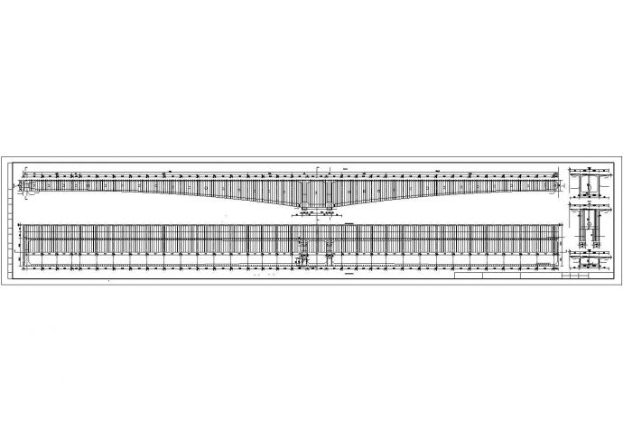 某角洞大桥（70+115+70m连续钢结构）CAD设计图纸_图1