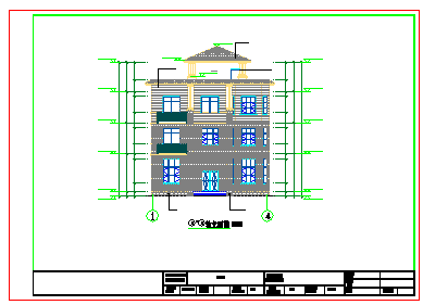 [苏州]400平米三层砖混结构别墅结构cad设计施工图（含建筑图）_图1