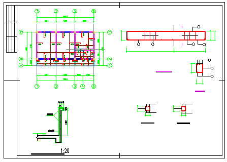 2层办公楼砖混结构CAD含建筑施工图-图一