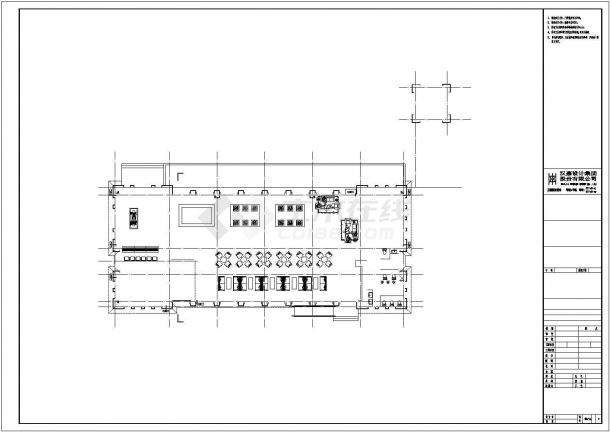 某南通保利售楼部CAD建筑设计图纸-图二