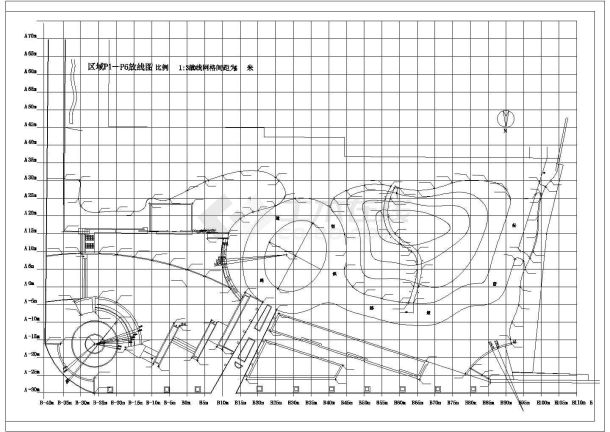 某小区公园CAD景观设计图-图一