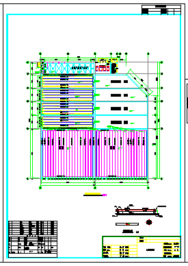 某污水处理工程一体化池cad设计施工图30张-图二