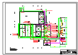 某镇污水处理站工艺设计cad施工图纸_图1