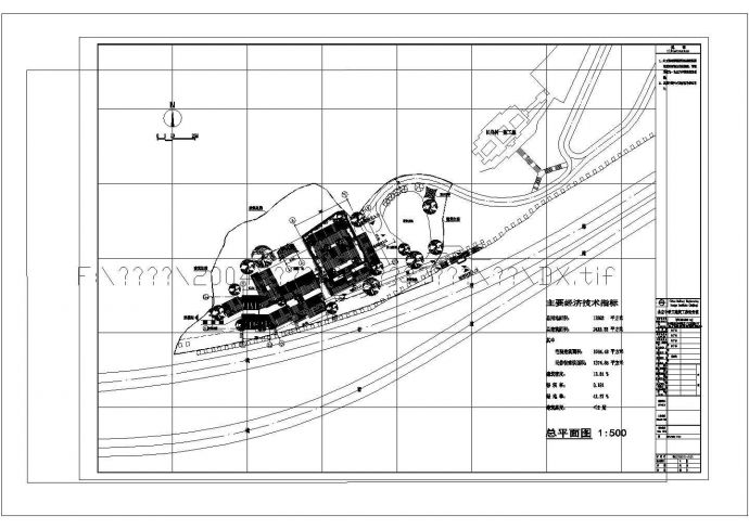 某植物园民俗村规划CAD建筑设计施工图_图1