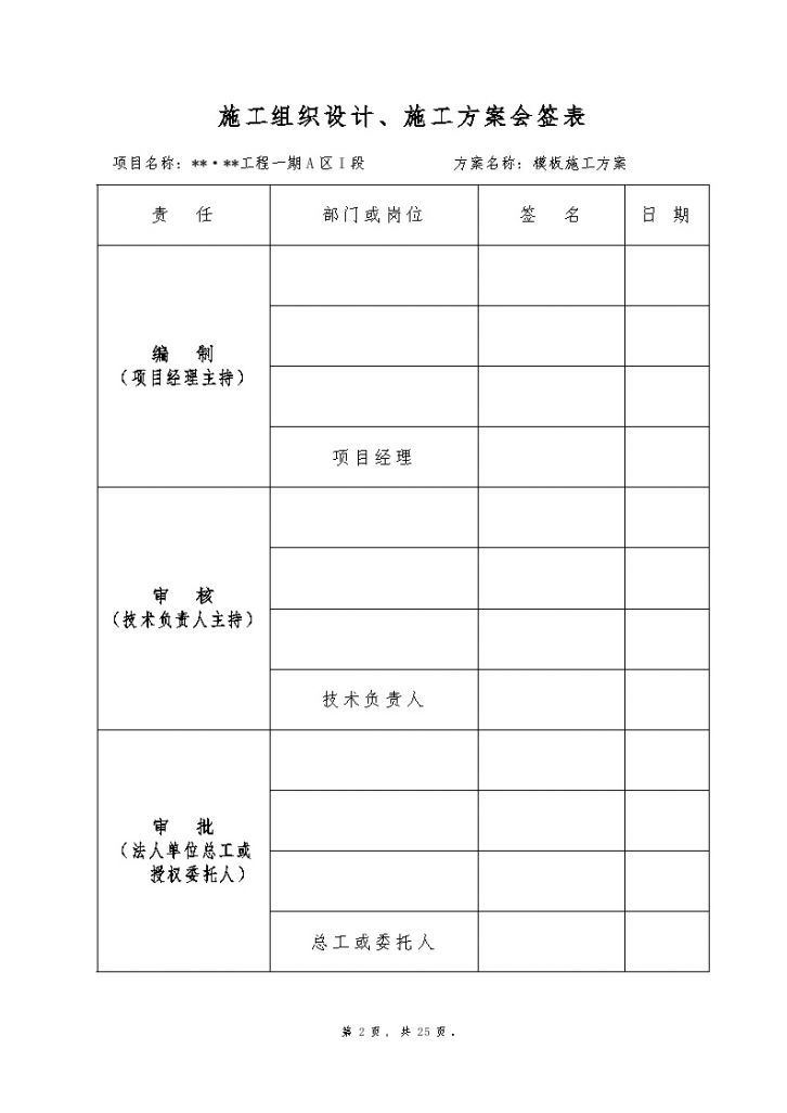 桂林某多层住宅工程模板（胶合板、竹胶板）施工方案-图二