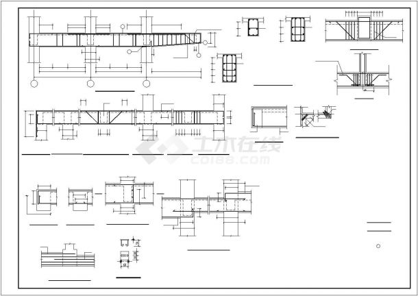 某地区市中心高层弧形框架私人住宅楼建筑设计CAD资料-图一