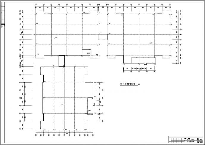 5层工厂库房电气施工设计图_图1