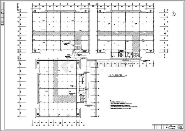 5层工厂库房电气施工设计图-图二