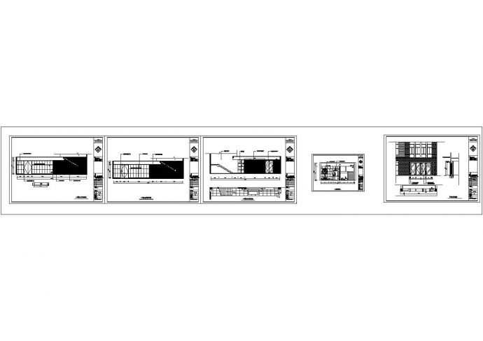 某办公空间CAD建筑设计施工图带预算_图1