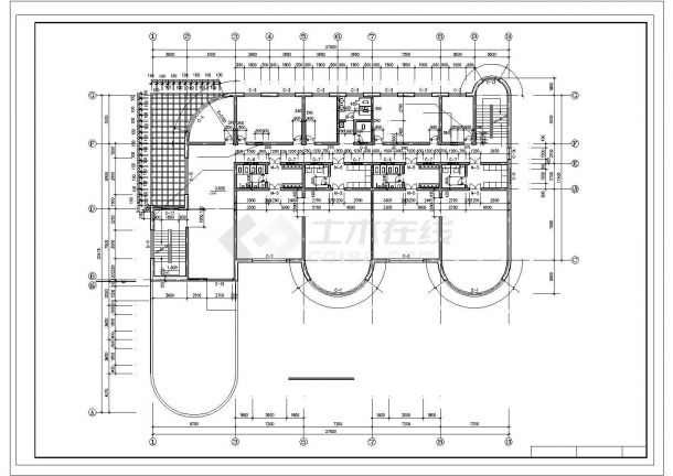 2252.5平米三层框混幼儿园设计方案-图二