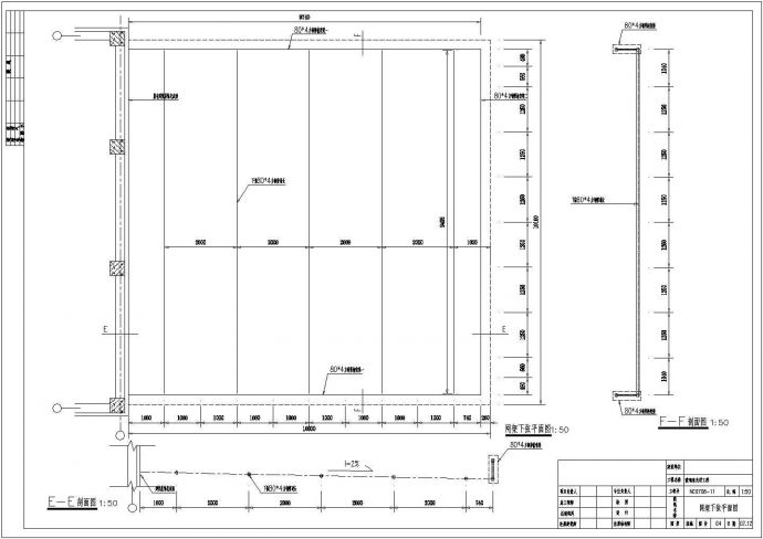 某地网架玻璃阳光房结构设计cad施工图纸_图1