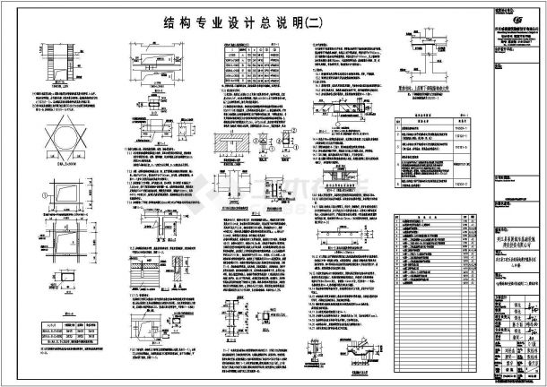 【金华】某精品18层两单元楼住宅楼结构全套设计施工cad图-图一