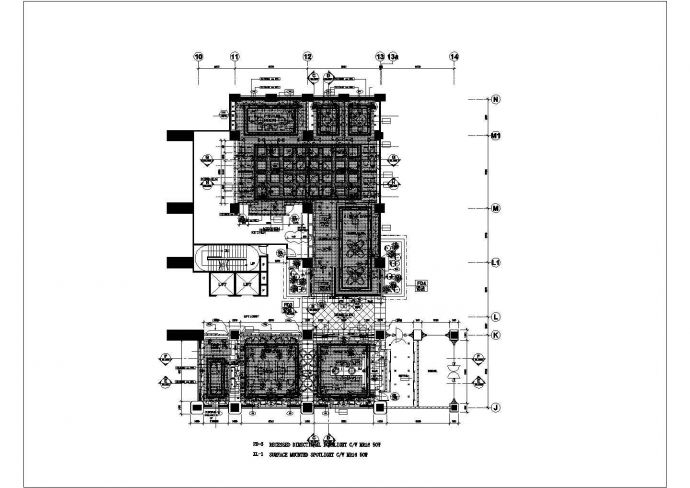 某餐厅详细节点完整构造施工CAD图_图1