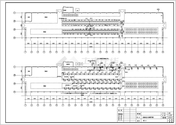 某焊接车间配电设计cad全套施工图（含设计说明）-图二