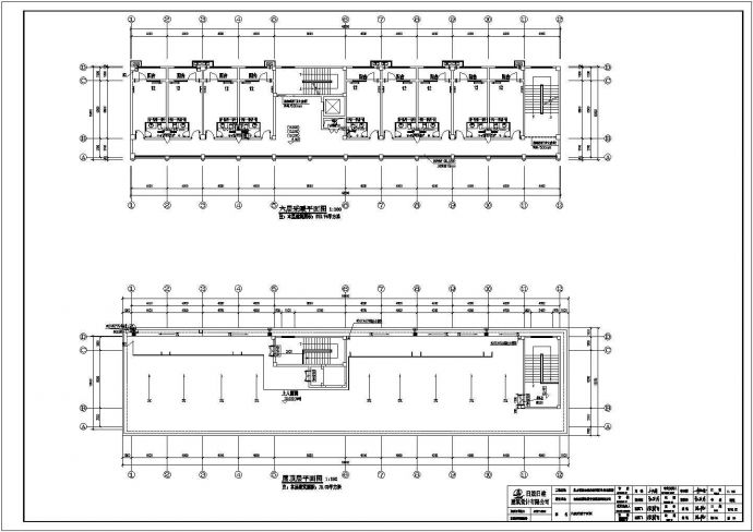 岚山某区管理处机务段间休单身公寓楼暖通工程设计全套cad图（含绿色建筑专篇）_图1