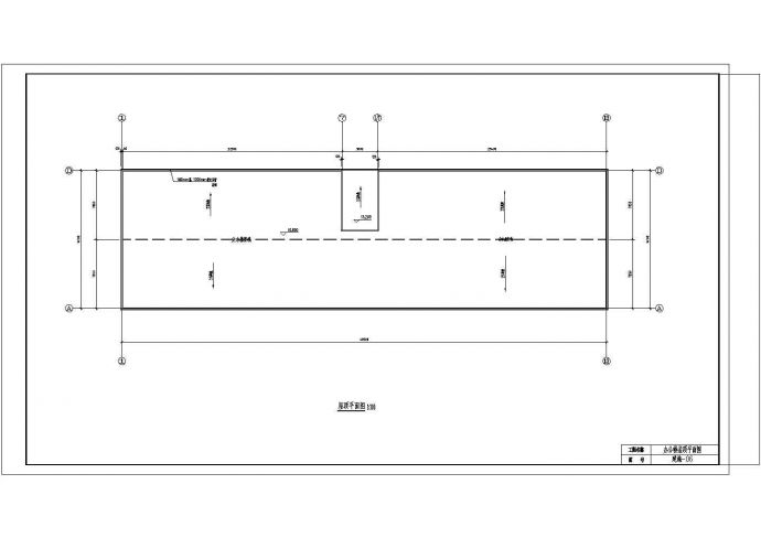 2072平米三层框架办公楼毕业设计（含计算书pdf、建筑、结构图）_图1