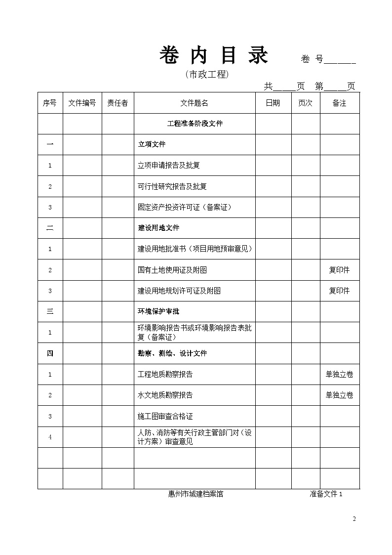 附录B惠州市市政基础设施工程编制目录.doc-图二