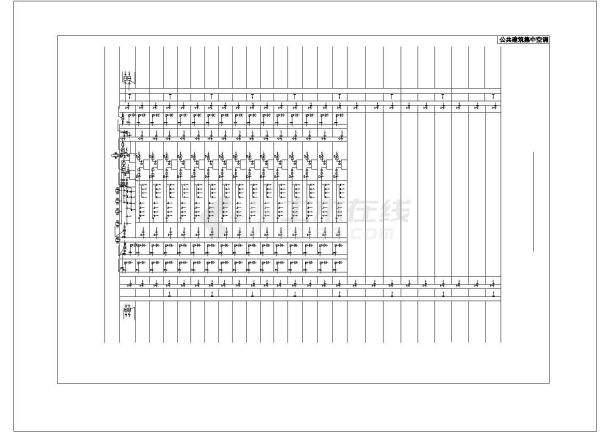 某地区公共建筑集中空调空调通风及防排烟系统电气施工图-图一