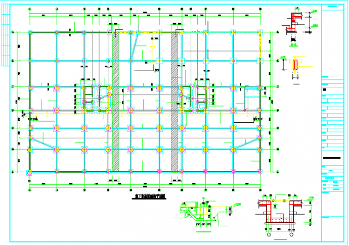 20层框支剪力墙结构商住楼结构cad施工图_图1