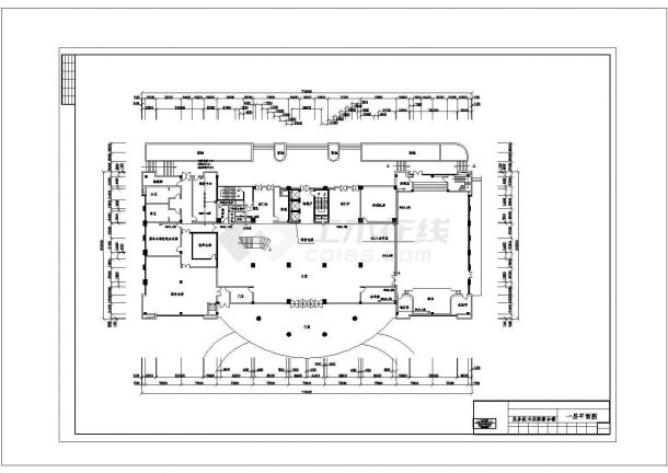 某地二十层办公大楼综合布线系统全套图纸-图二