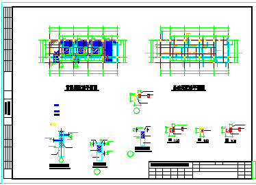 [广东]2层框架结构变配电房建筑结构cad施工图纸-图一