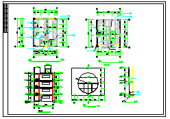 某小学四层教学楼建筑设计CAD施工图