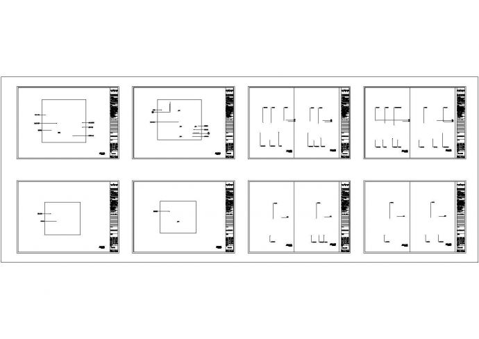 某置业有限公司中式CAD室内装修设计施工图+效果图_图1