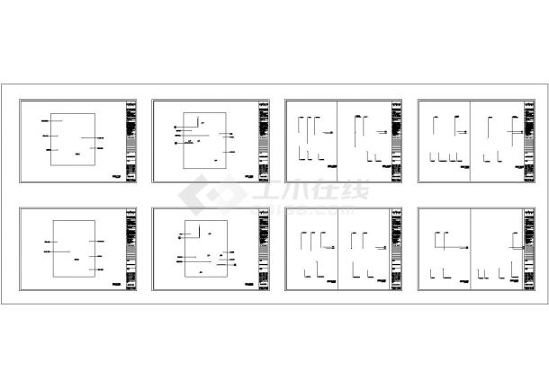 某置业有限公司中式CAD室内装修设计施工图+效果图-图二