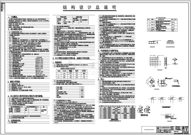 [成都]4层人防地下室结构设计总说明2017-图一