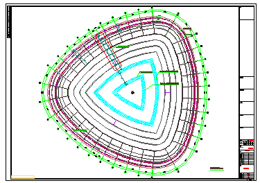 海蚌造型双层网壳结构游泳馆结构cad设计施工图（含钢结构图建筑图）_图1